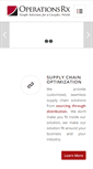 Mobile Screenshot of operationsrx.com