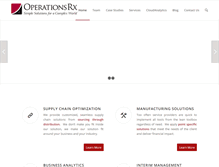 Tablet Screenshot of operationsrx.com